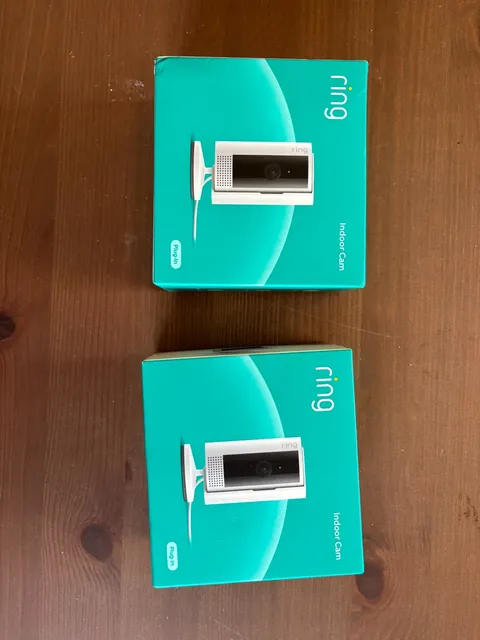 Ring Indoor Cam (2nd Gen) - White - 2 new boxes
