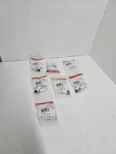  HONEYWELL 947-75TWH Steel Door Contact w/ Screw Terminals White LOT OF 7 *NOS *