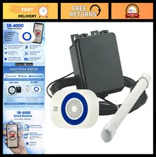 Wireless Driveway Alarm System - Smart Probe 4000 Vehicle Sensing Wi-Fi Alert