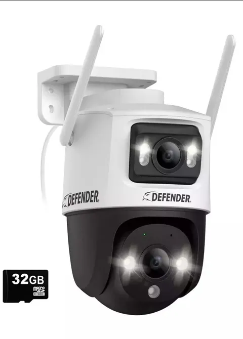 Lot Of 3 Security Camera  3K Plus Dual Lens PTZ WiFi 6 AI Auto Tracking Today 