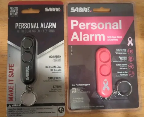 Sabre Personal Alarm (2 Packs)
