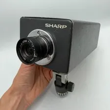Vintage Sharp CCTV Security Camera Japanese Industrial Surveillance Camera Lens