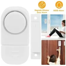 Wireless Window Door Magnet Alarms Magnetic Sensor Security Burglar Alarm For Ki
