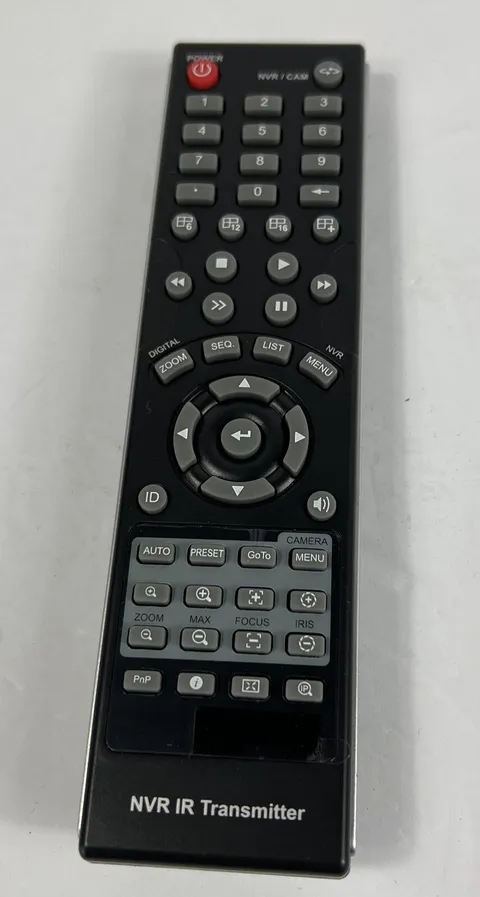 Remote Control NVR IR Transmitter PAVH306ZRC-02 - QC12C20B- NVR/CAM