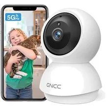 Indoor Security Camera, Motion Detector, Night Vision, Alexa