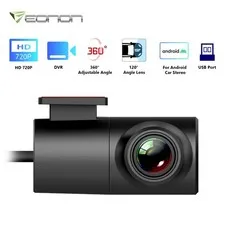 A100 360° Front USB Type Car Dash CAM Dashcam for EONON Android Head Unit w/ DVR