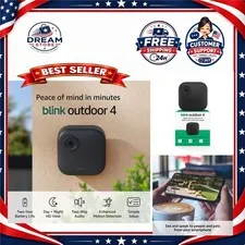 Blink Outdoor 4 Wireless Security Camera 1080p Night Vision Add-On