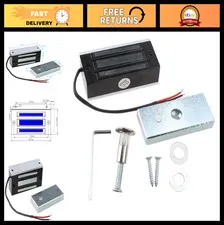 60kg 130LB Electric Magnetic Lock for Door Access Control System - Fail-Safe NC