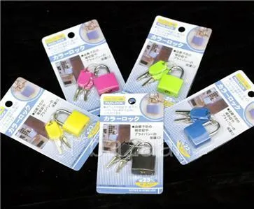 5 x BRASS Security Padlock QUALITY Travel Pad Lock