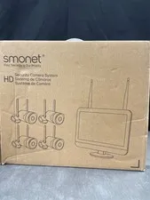 SMONET Security Camera System Wireless,Full HD 8CH 1080P Video Security System w