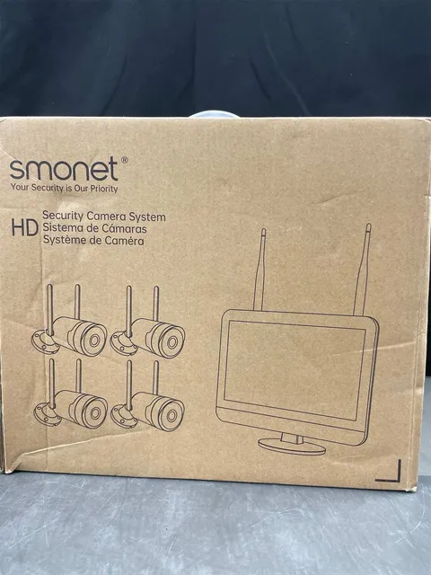 SMONET Security Camera System Wireless,Full HD 8CH 1080P Video Security System w