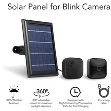 Solar Panel with Internal Battery for Blink Outdoor - 2 Pack