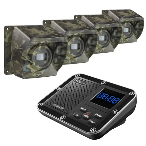 1800 Ft Wireless Outside Driveway Alarm Outdoor Motion Sensor & Detector Driv...