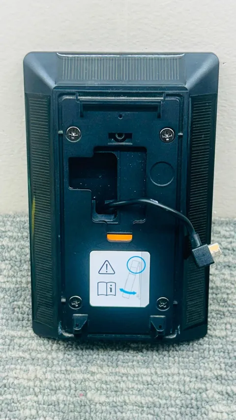 Ring 5AT3S7 Solar Charger Video Doorbell 2nd Gen Micro USB Black 993667