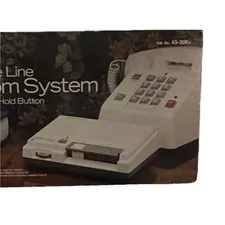Realistic FM Phone Line Audio Intercom 43-206A with Telephone Hold Button Bronze