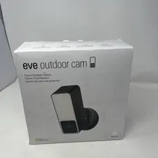Eve Outdoor Cam Floodlight Security Camera 1080p HomeKit Night Vision NEW