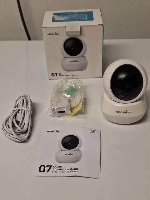 Wansview Q7 Camera Security Camera Indoor Wireless 2K Pet Dog Cat  Baby Cam