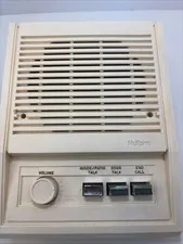 Nutone Bisque music intercom wall remote Untested