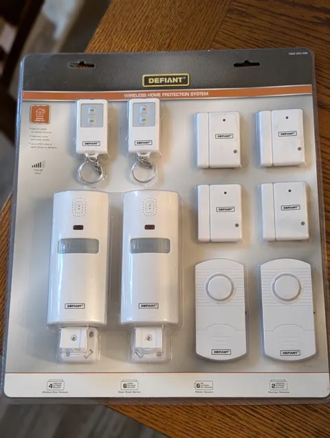 Defiant Wireless Home Protection System Whole Home Kit New