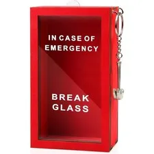 Funny Gift Emergency Box - Create Self Defined Idea Jar w/Hammer, Break in Case