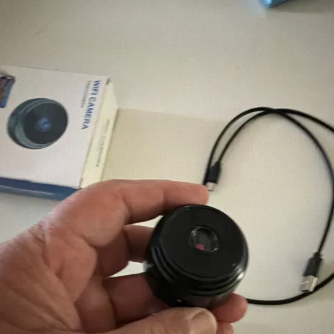 WiFi Camera Black Indoor IP/Network Wireless Surveillance Camera, USB, 1 Pack