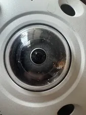 IPEL-F12F-IRW IP In/Out 360 Spherical Dome Camera/Fisheye/IR/POE/White