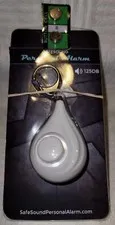 2 Personal Alarm Keychains Loud Alert W/ 125db Self-Defense Siren  By Sound Safe