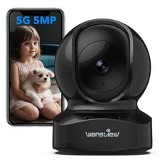 , IP Dual Band 5G & 2.4G Wi-Fi, Q5 5MP Black