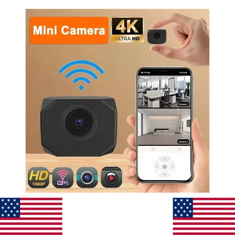 Mini Camera WiFi 1080P HD Smart Home Security Portable IP Cam Remote Monitoring