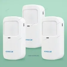 US Shipment 3pcs Pet-Friendly PIR Motion Sensors For WIFI 4G Alarm System White