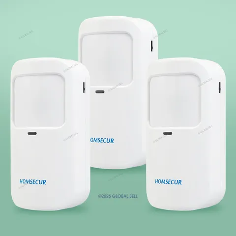 US Shipment 3pcs Pet-Friendly PIR Motion Sensors For WIFI 4G Alarm System White