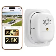 4MP 2.5K Wireless Window Camera, Rechargeable Indoor HD Home Security Camera,...