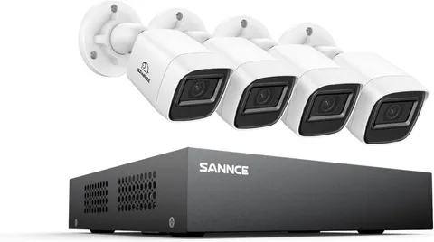 8CH 1080P Home Surveillance Camera System and 4 * 1080P TVI Weatherproof CCTV Ca