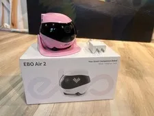 EBO Air 2 Security Robot, 2K Night Vision Cam, 2-Way Talk, App Control w/ Dock
