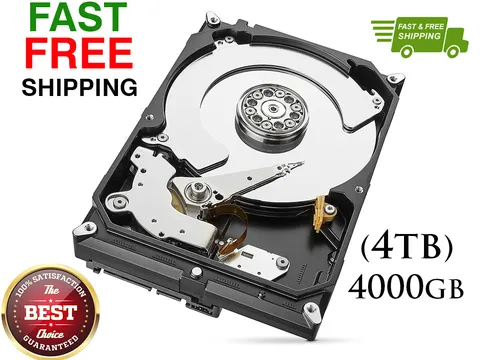 4000GB 4TB ELEC DVR NVR Hard Drive Internal SATA 3.5 Compatible FREE SHIP