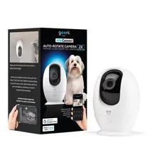 Geeni PetConnect Tracking Camera Pet Camera with Auto-Follow 2K Quad HD: