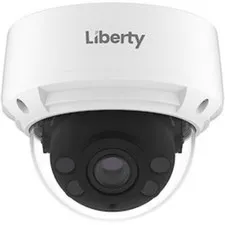 Liberty AI 4MP IP  2.7-13.5mm, 120’ IR, PoE Outdoor VF Dome Camera-#L3IP4VFDS