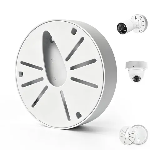 Universal Security Camera Junction Box, Metal Base Junction Box 1 Pack