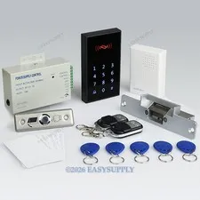 DIY Full Complete RFID Door Access Control Kit Set With Electric Strike Lock NEW