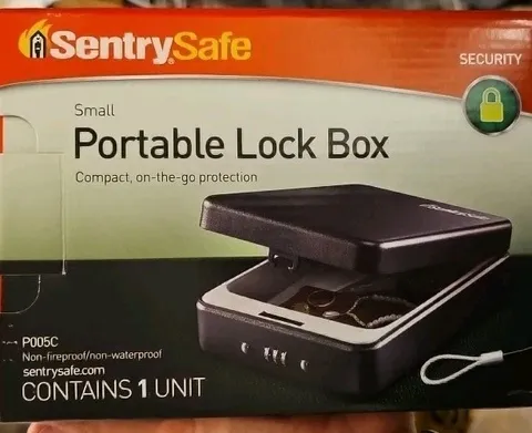 Sentry Safe Small Portable Lock Box Case