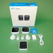 Blink Outdoor 3rd Gen Battery Powered Security Cameras, 2-Camera System - White