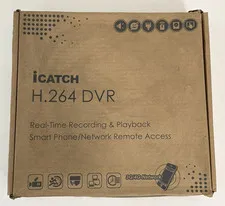 iCATCH 1080P 4 Channels DVR AHD+TVI CCTV DVR Security System 4TB Hard Drive NEW