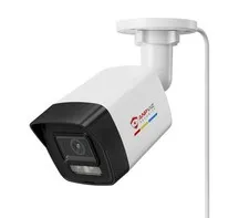 4K 8MP PoE Bullet Camera Outdoor, 127° FOV, Human Vehicle Detection - Color