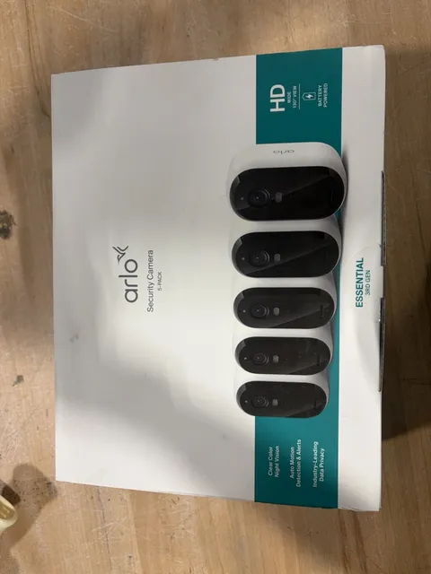 ARLO 3rd Gen 5 Pack Security System,Advanced Video & Audio Detection