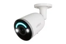 Lorex H12 4K IP Wired Bullet Security Camera with Smart Security Lighting and Sm