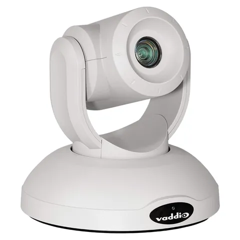 Vaddio RoboSHOT 40 UHD 4K PTZ 40x Zoom Camera, White