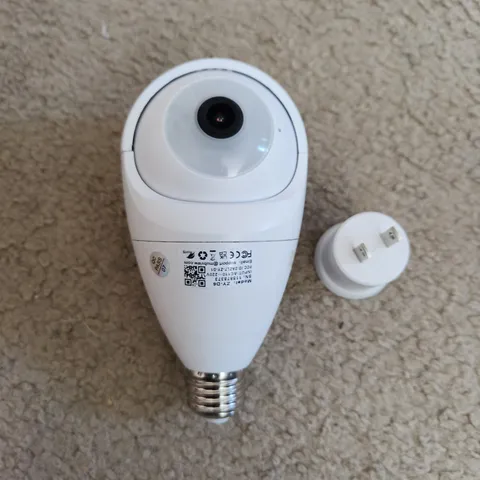 ZY-D6 Bulb Camera White 110-220V IP Smart Security