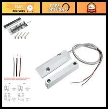Magnetic Reed Switch Alarm for Rolling Doors - 3 Wires, N.O./N.C. Applications