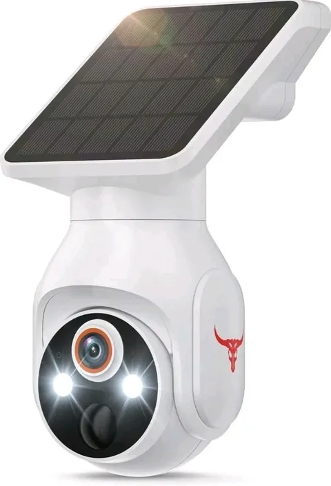 Famevibe Wireless Security Camera: 1080p, Solar-Powered with Two-Way Audio