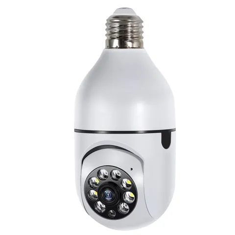 2Packs Light Bulb Security Camera -2.4Ghz Wifi 1080P Security Cameras Wireless O